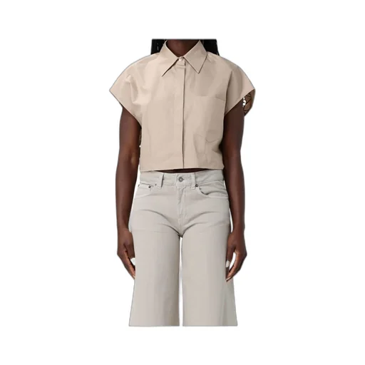 Cut-Out Pocket Shirt