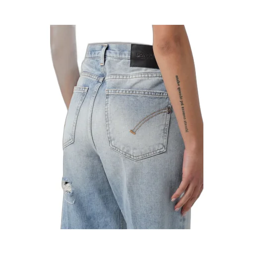 Distressed Denim Trousers