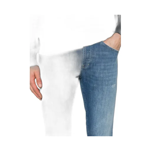 Slim Fit Distressed Pants