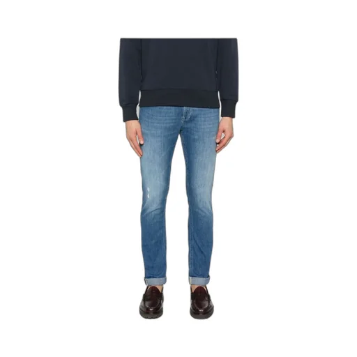 Slim Fit Distressed Pants