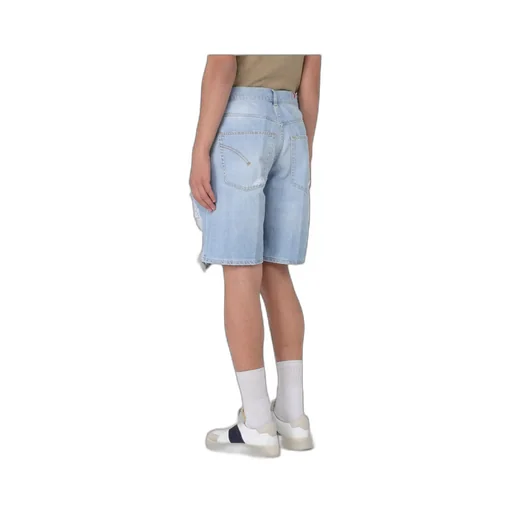 Ripped Denim Shorts