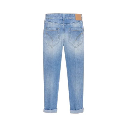 Button-Fly Straight Leg Pants