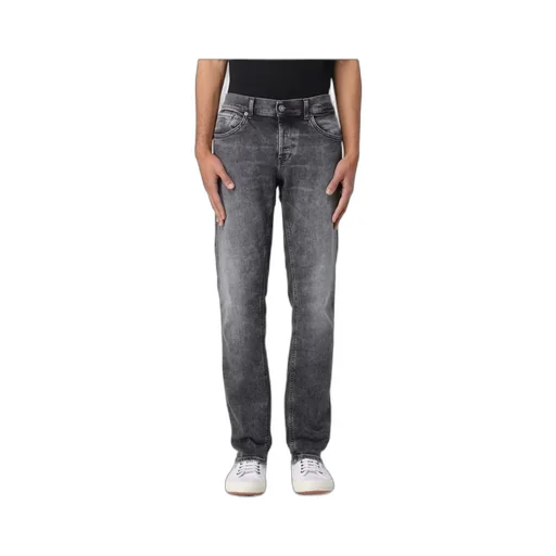 Denim Trousers With Belt Loops
