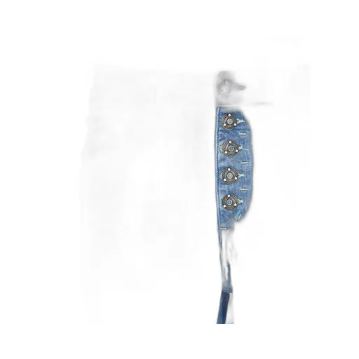 Button-Fly Straight Leg Pants