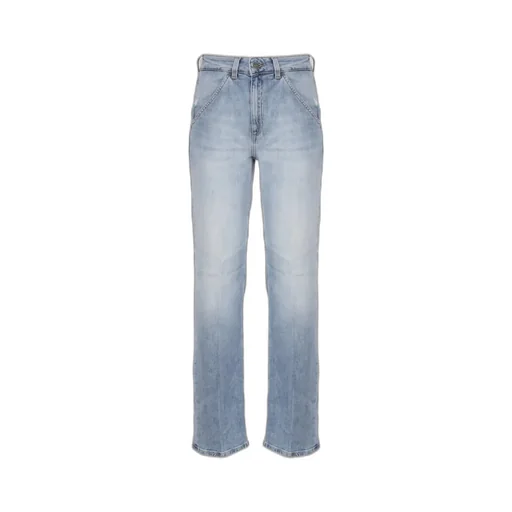 High-Rise Straight Jeans