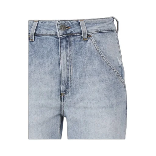 High-Rise Straight Jeans