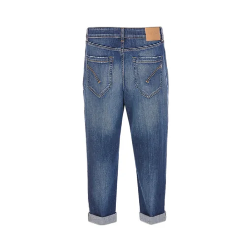 Distressed Button-Fly Pants