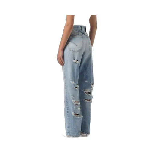 Distressed Denim Trousers