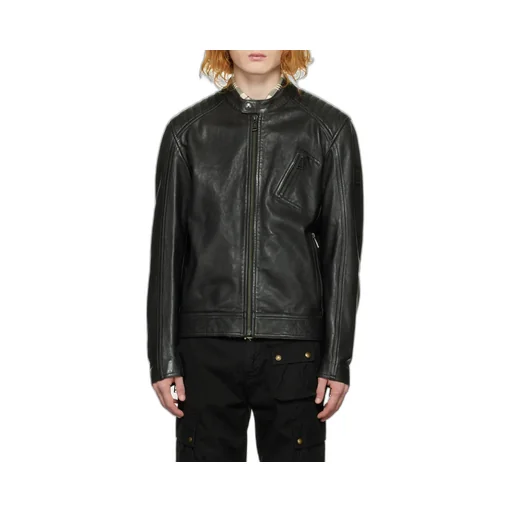 V Racer Leather Jacket
