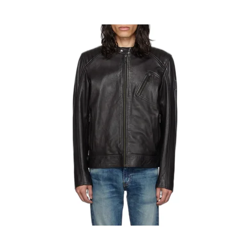 V Racer Leather Jacket