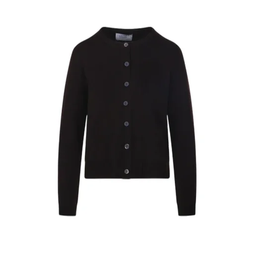 Long-Sleeved Knitted Cardigan