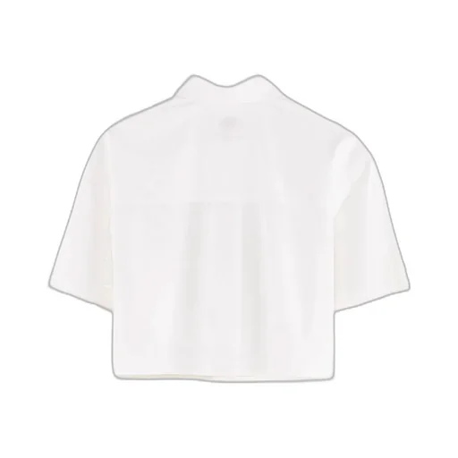 Cropped Button-Up Shirts