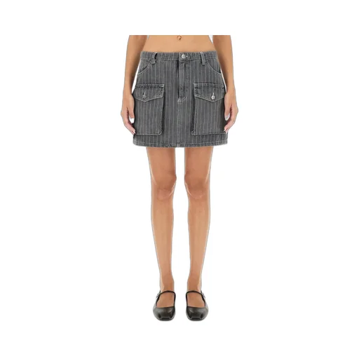 Sali Pinstripe Skirt