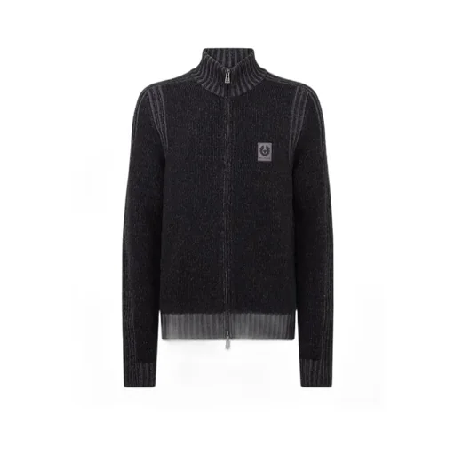 Zip Patch Logo Sweater