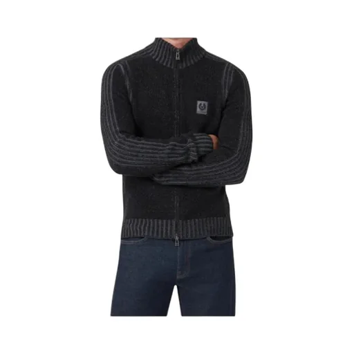 Zip Patch Logo Sweater