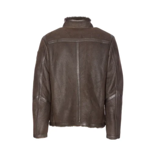 Shearling High Neck Jacket