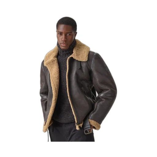 Wilder Shearling Aviator Jacket