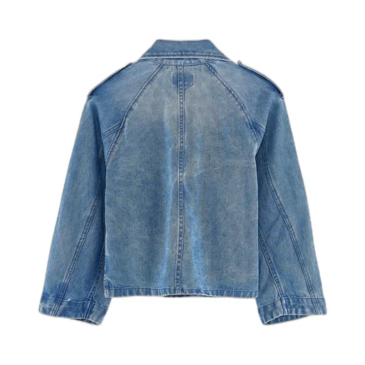 Cropped Denim Jacket