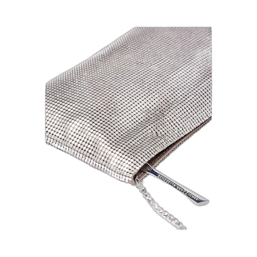 Metallic Chain Clutch Bag