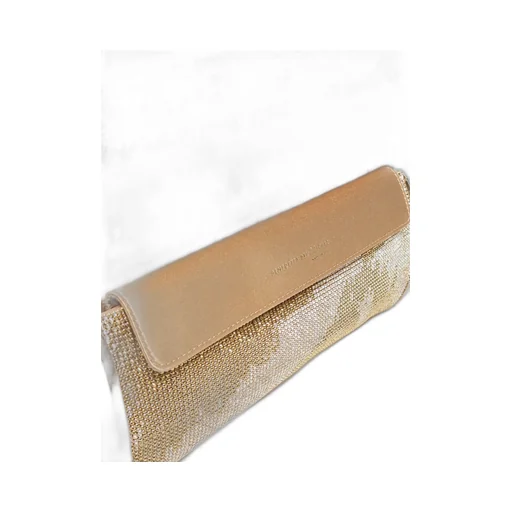 Kate Chain-Link Clutch Bag