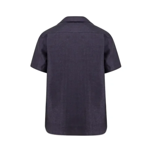 Script Detailed Collared Shirt