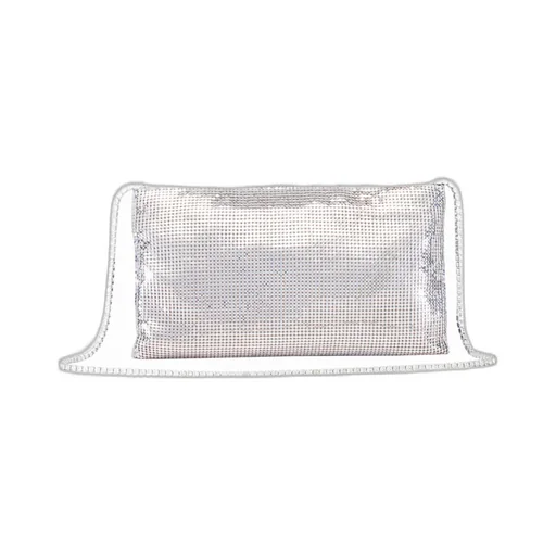 Metallic Chain Clutch Bag