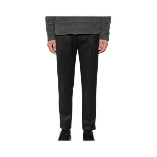 Pleated Side-Buckle Trousers