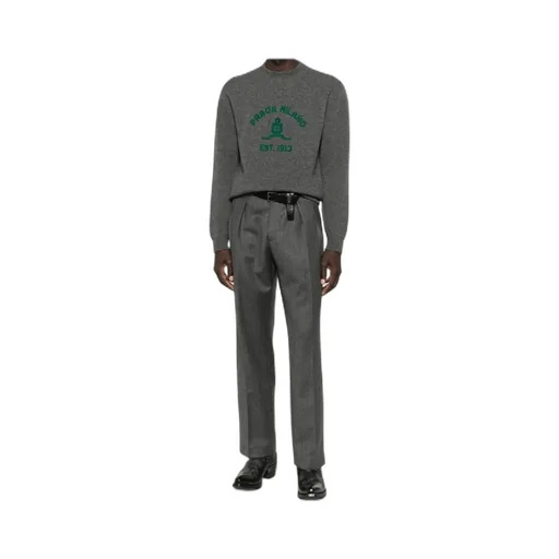 Lucano Pleated Wool Pants