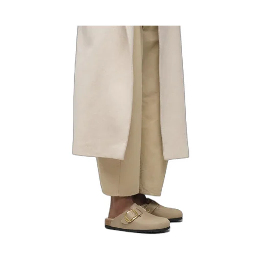Boston Big Buckle Mules