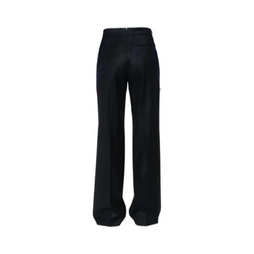 Wool Wide-Leg Trousers