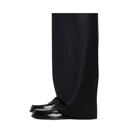 Wool Wide-Leg Trousers