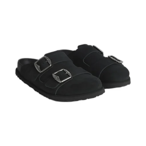 West Buckle-Strap Mules