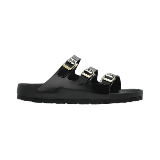 Three-Strap Buckle Sandals