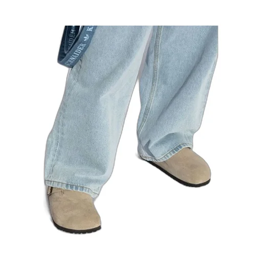 Shearling Buckle Sandals