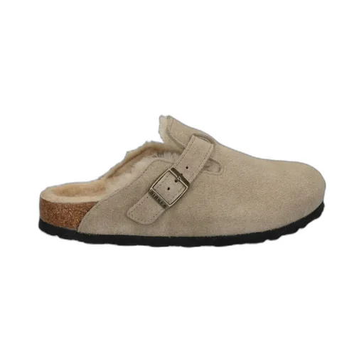 Boston Shearling Slip-On Mules