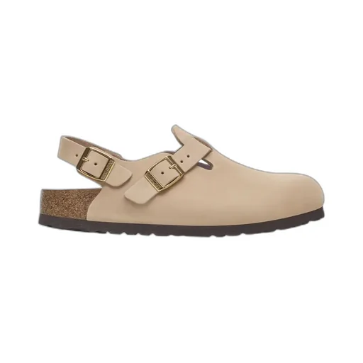 Buckle Detailed Round Toe Sandals