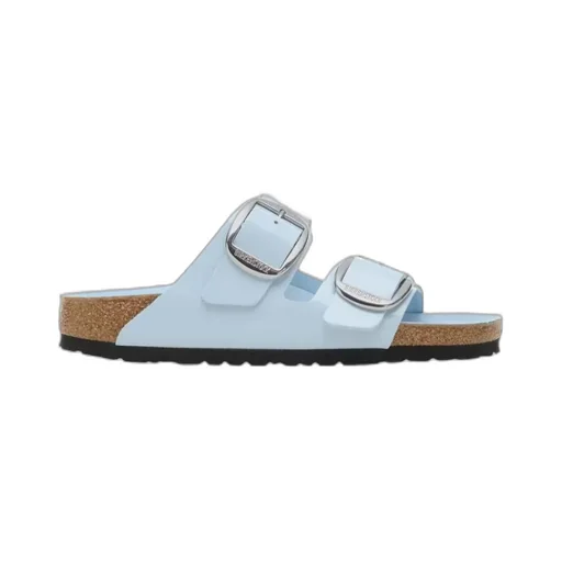 Arizona Big Buckle Patent Leather Sandals