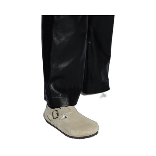 Buckle-Fastening Suede Trainers