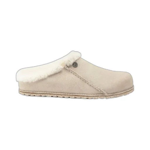 Suede Shearling Slippers