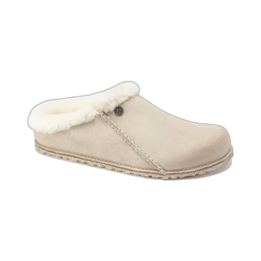 Suede Shearling Slippers