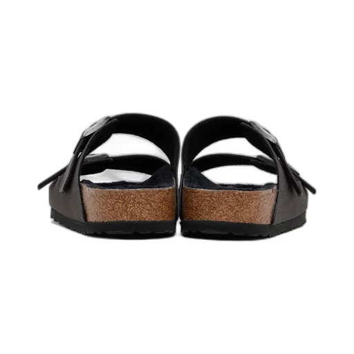 Pin Button Detail Slippers