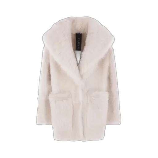 Sheepskin Single-Breasted Coat