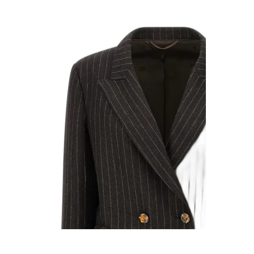 Pinstripe Blazer