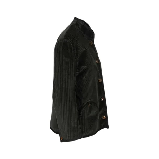 Curly Buttoned Jacket