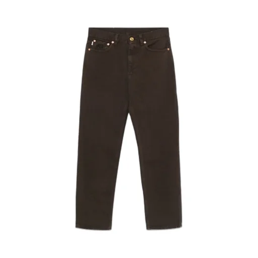 Embroidered Logo Jeans