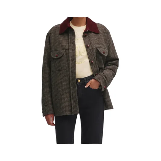 Badis Berber Houndstooth Coat
