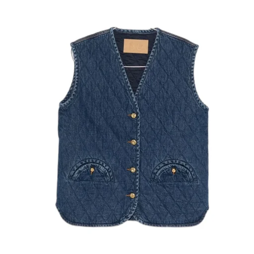 Quilted Welt-Pocket Gilet