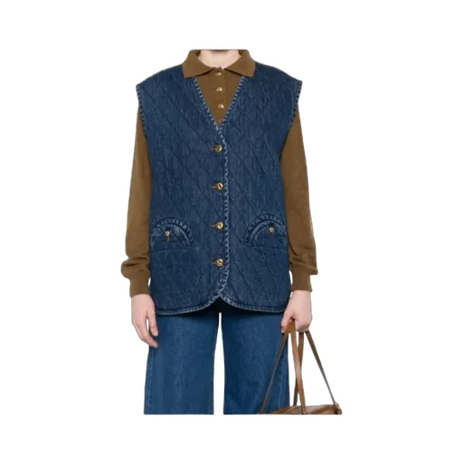 Quilted Welt-Pocket Gilet