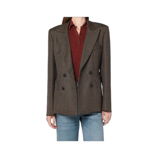 Double Breasted Wool Blazer
