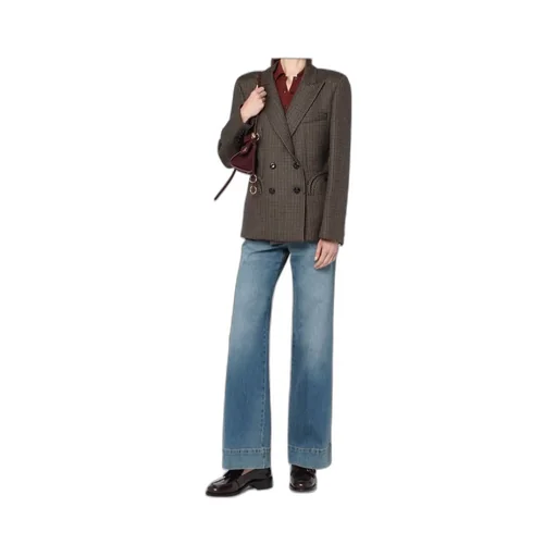 Double Breasted Wool Blazer